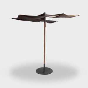 OM WOOD Parasol redondo